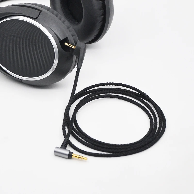 For Sennheiser HD438 HD461 HD439 HD461G HD461i HD471i Earphone Replaceable 3.5mm to 2.5mm Nylon Braided Cable