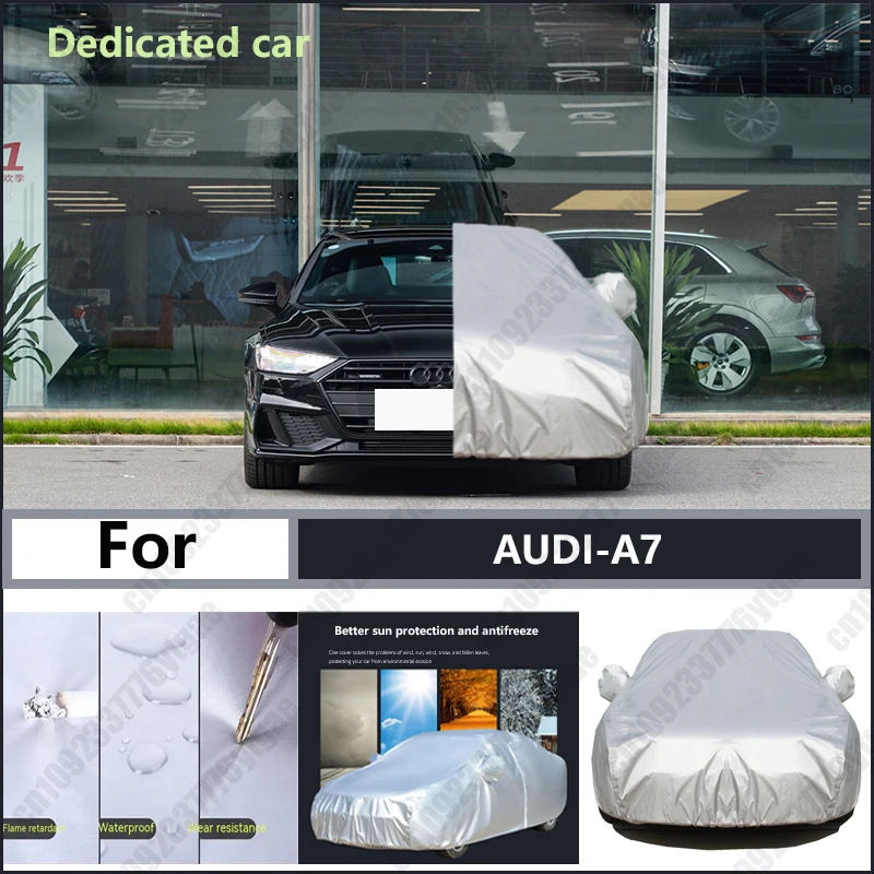 

For AUDI-A7 Oxford cloth car cover for sun protection, rain resistance, and all season special car dust cover