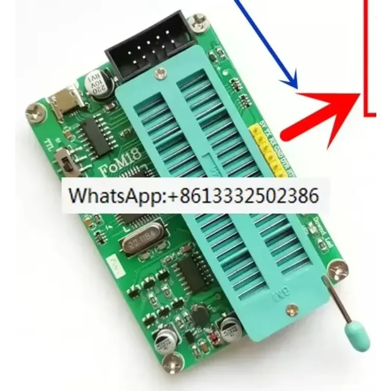 51 MCU Programmer STC Writer AT89C52/C2051/24/93 Writer 51 Chip Downloader