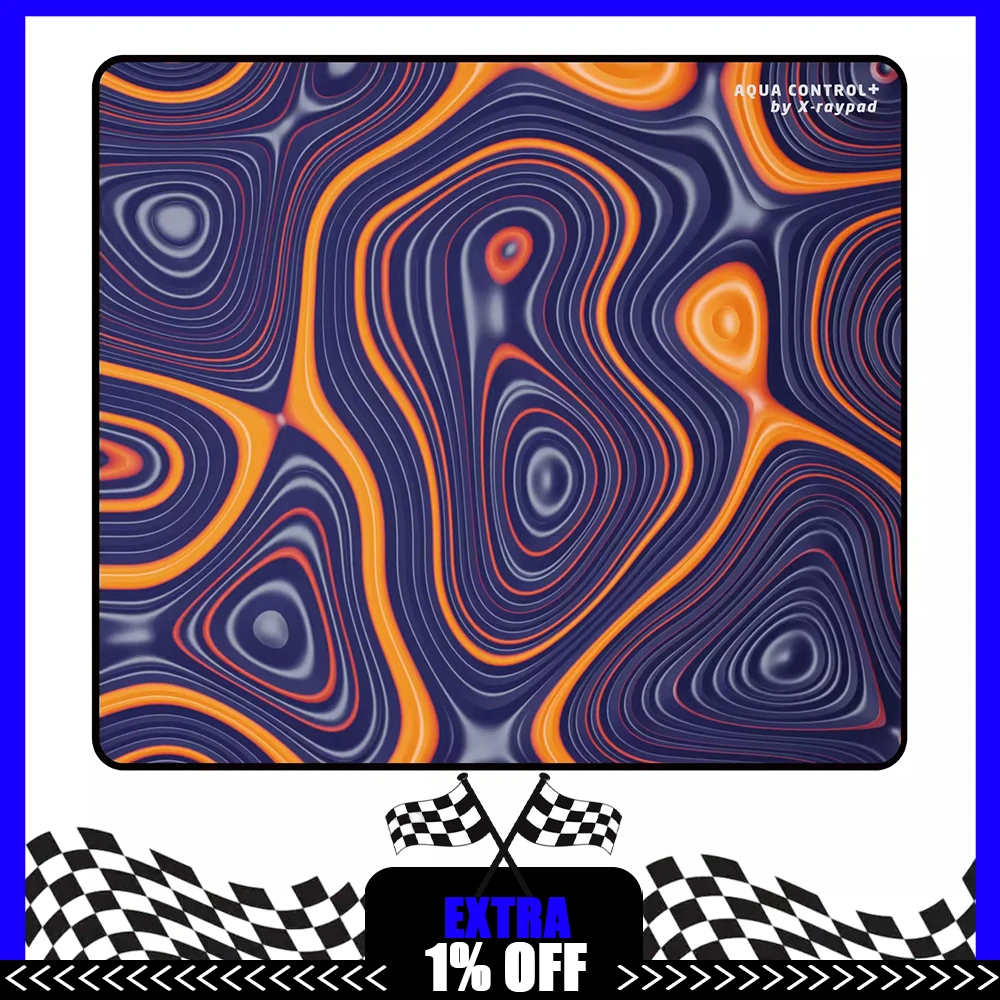 

X-Raypad AC+ AQUA CONTROL+ Mousepad FPS Both Control and Smooth Mouse Pad Skidproof Sweat-absorbing For CSGO APEX Valorant