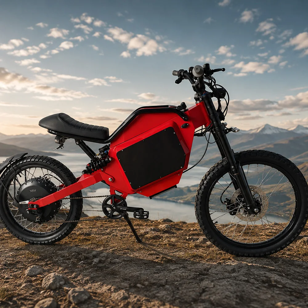 Hot Sale SS80 Miduebike 84V 73AH Electric Motorbike 150km/h Fast E-Bike 200km Range Adult Off-Road Dirt Bike
