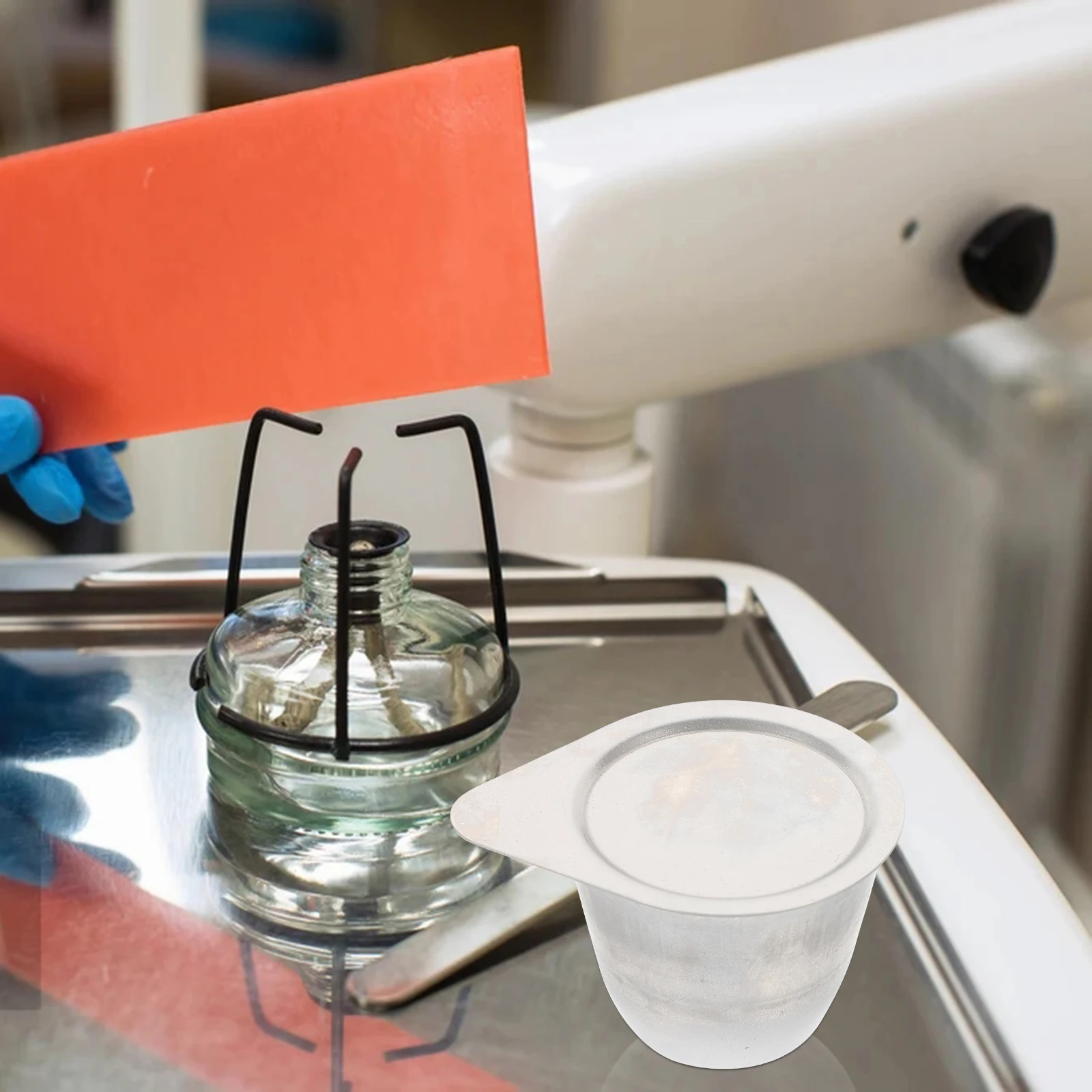 Heat Resistant Iron Cup Durable Laboratory Dish With Lid For Melting Smelting Refining Strong Alkaline Substances Shortens Time