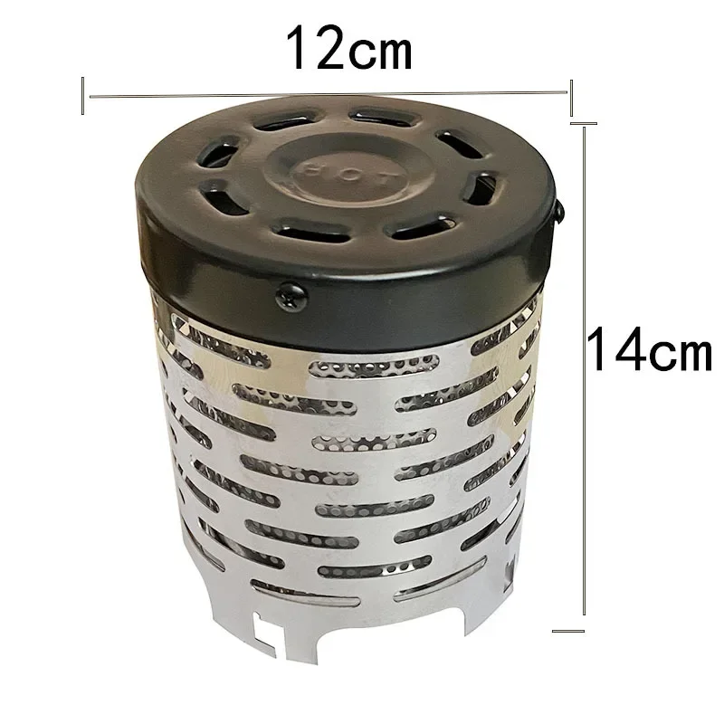 Heating Hood Mini Stove Heating Hood Outdoor Camping Water Multi-functional Camping Stainless Steel Oven Infrared Hand Warmer