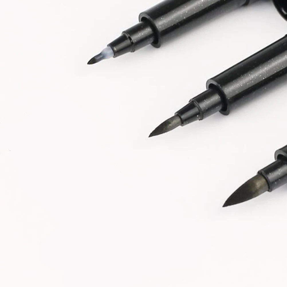 

4Pcs Calligraphy Pens Writing Brushes Refillable Markers Brush Pens Ink Pens Chinese Calligraphy Lettering Brushes