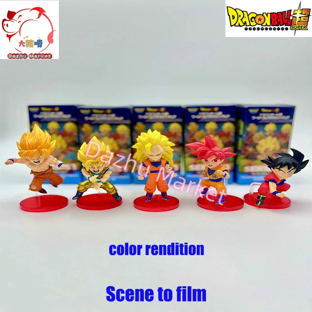 Wcf Drachen ball Figuren Anime Figur Sammlung Modell Super Saiyan Sohn Goku Statuen Schreibtisch dekorieren Kinderspiel zeug Geburtstags geschenk