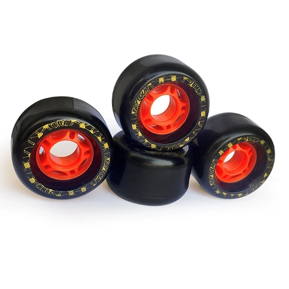72*44mm Freeline Skates Wheels With Led 82A High Quality Drift Skate Rodas PU LongBoard Ruedas High-rebound Wheel 4 Pcs/Set K012