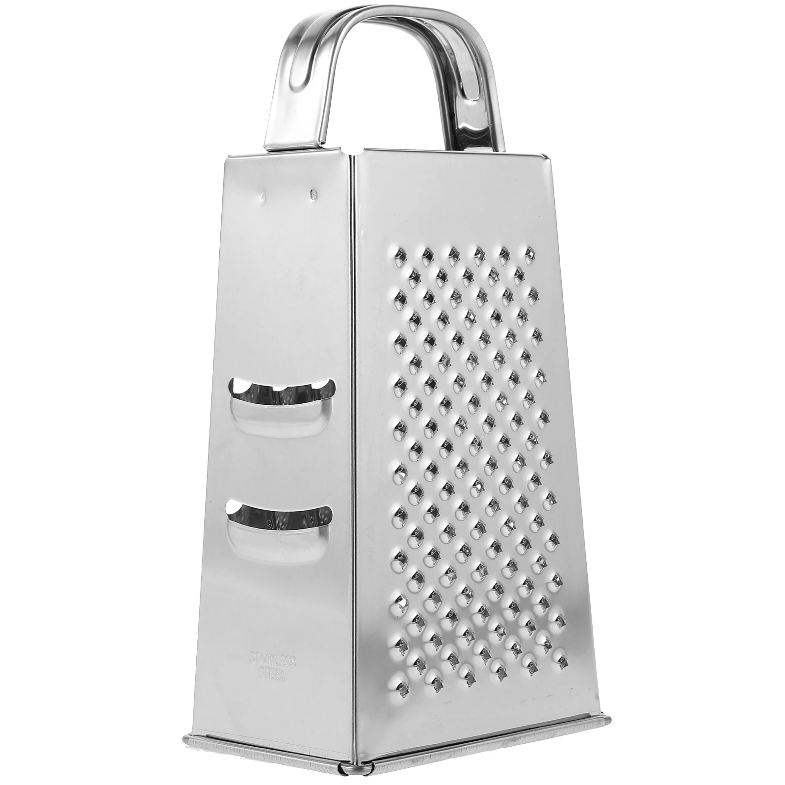 

Premium Vegetable Grater Stainless Steel Kitchen Handheld Tool For Cutting Slicing Shredding Grating Efficient Storage