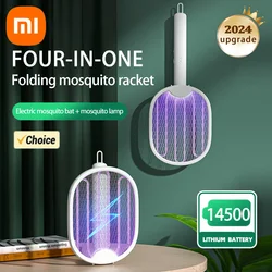 Xiaomi складной электрический ловушка для комаров с зарядкой от USB, 3500 в, мощный ловушка для комаров с УФ-защитой, ловушка для насекомых