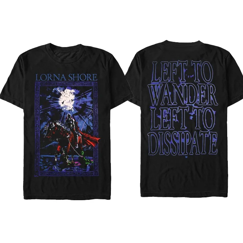 

Hip Hop Heavy Metal Band Lorna Shore T-Shirt Men Women Casual Short Sleeve Punk Street Harajuku Trendy American European Band
