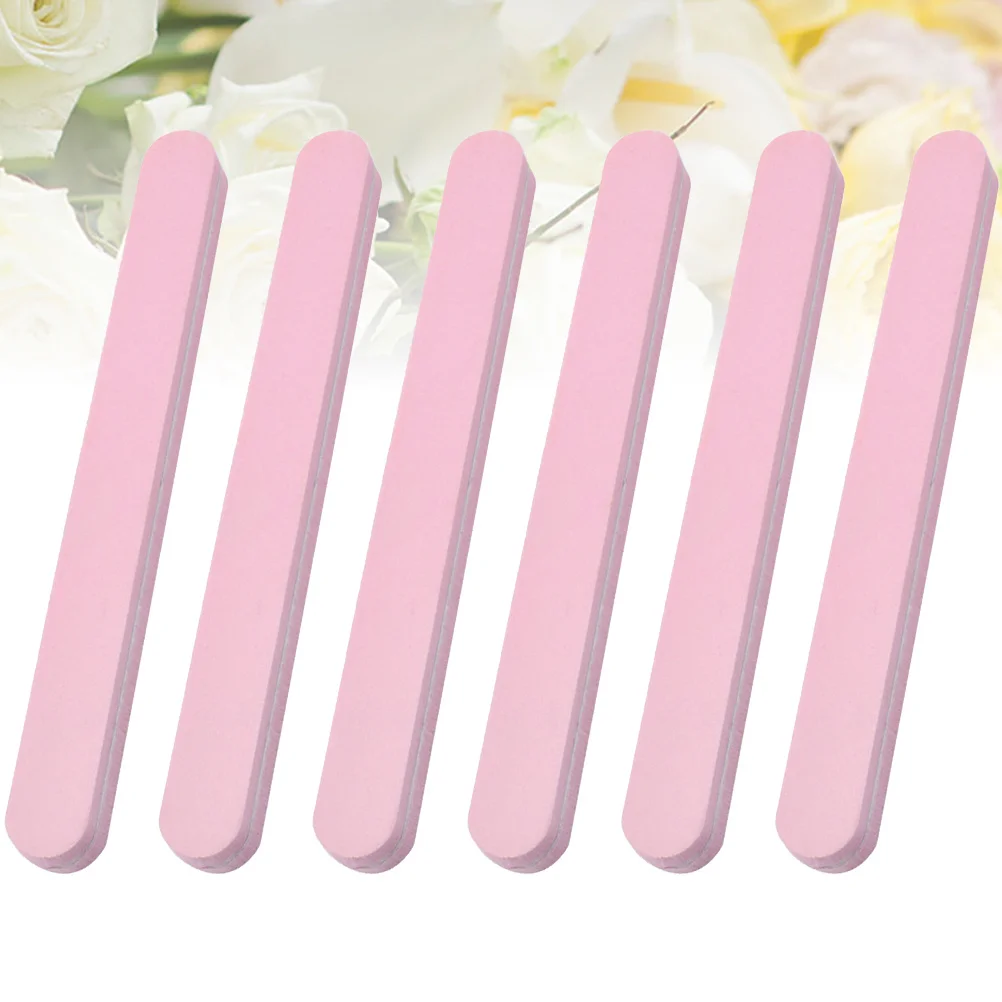 6 قطعة قضبان التلميع أدوات مانيكير المهنية لتشكيل إزالة البولندية السلس إنهاء صالون المنزل استخدام ملفات الأظافر متعددة الوظائف #1