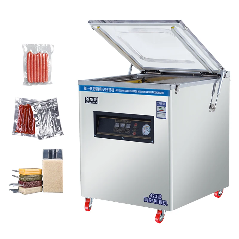 

Automatic Vacuum Packing Sausage Meat Commercial Rice Vacuum Sealer Machine Home Packaging