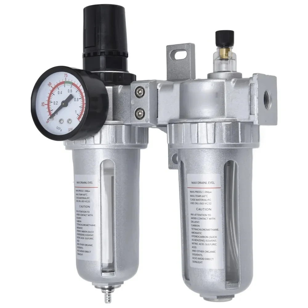 

SFC-400 SFC-300 SFC-200 Air Compressor Air Filter Regulator Oil Water Separator Trap Filter Regulator Valve Automatic Drain