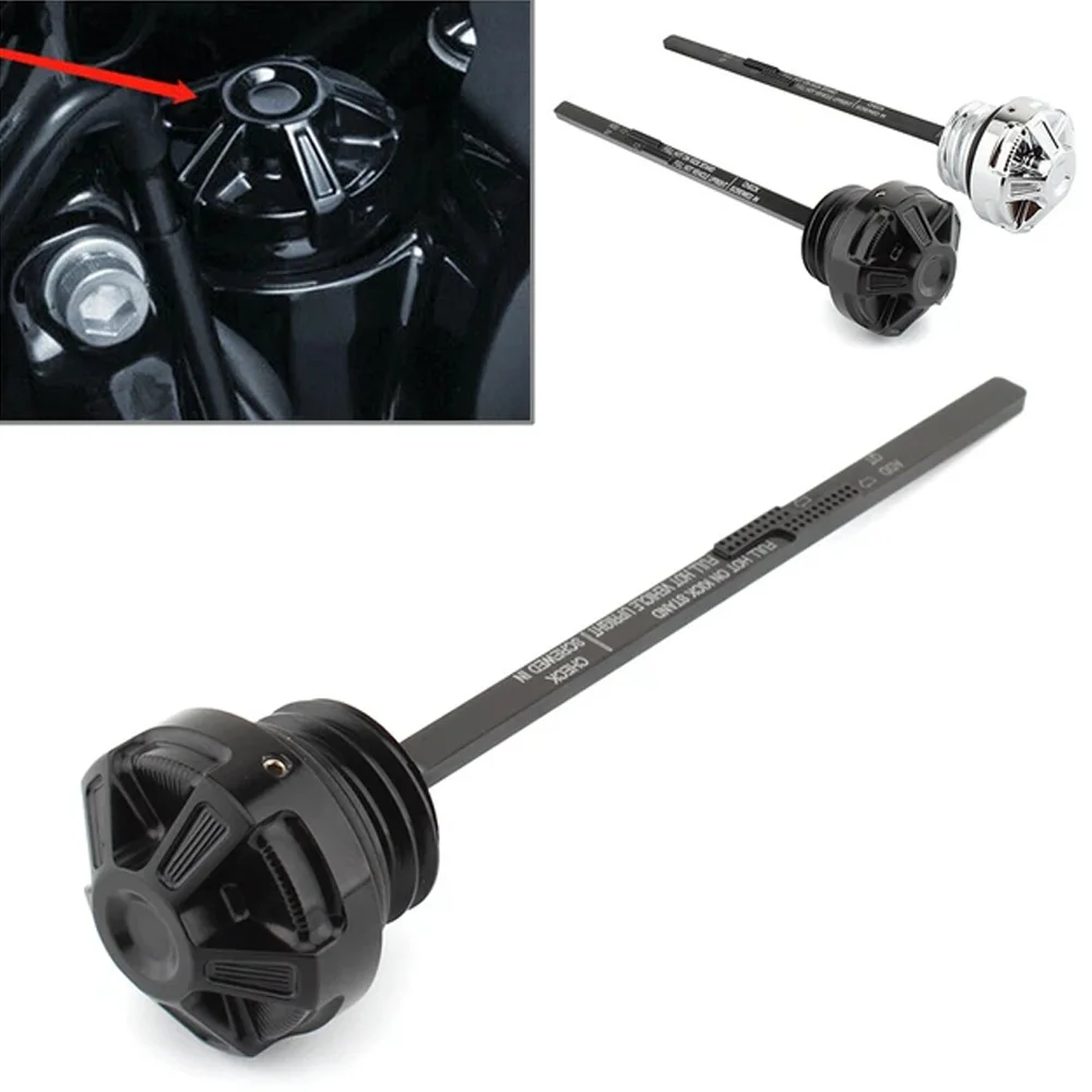 

Motorcycle Oil Dipstick For Harley Davidson Touring Road King Street Glide FLHR FLRT FLHX 2017 2018 2019 2020 2021 2022