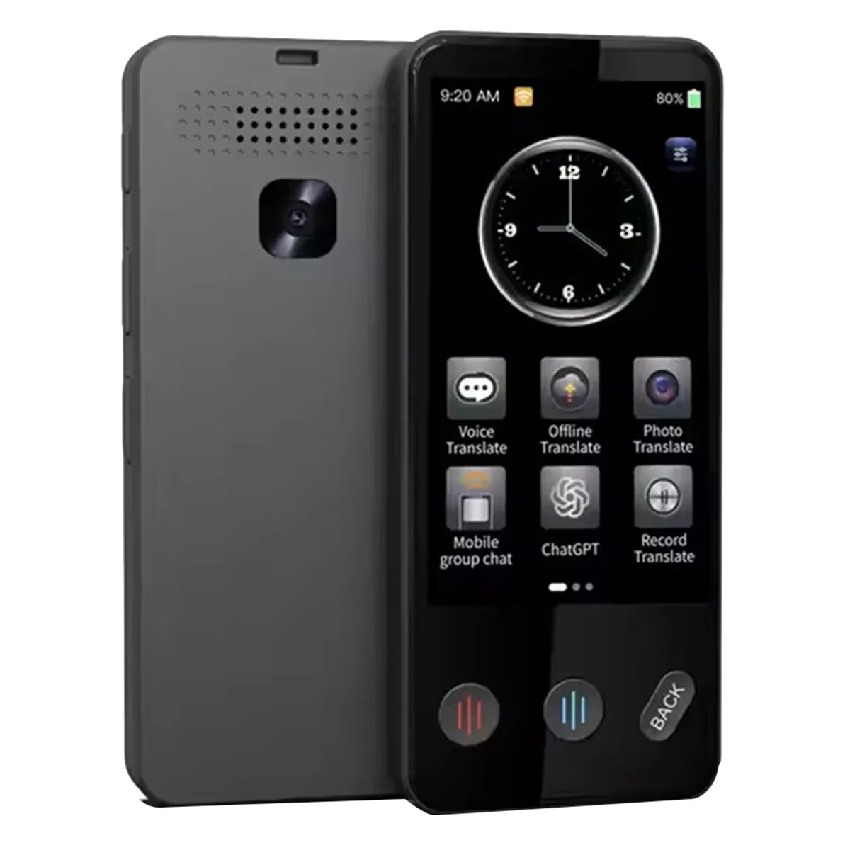 

Smart Voice Translator Device Multi 139 Languages Translation Portable Photo Record Text Translator Machine-Sunrise