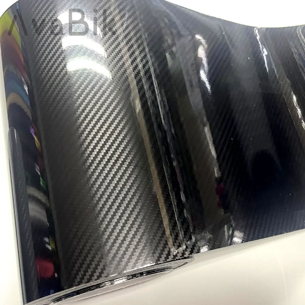 

PET 6D 8D Carbon Fiber Vinyl Wrap Car interior DIY Stickers Anti Scratch Motorcycle Accessories Cover Air Release Self-Adhesive