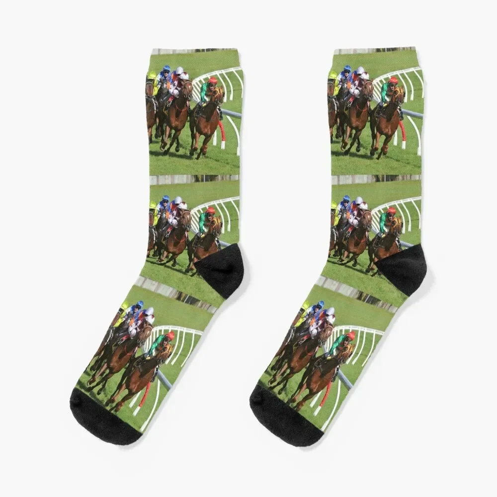 

Horse racing action Socks funny gift sport japanese fashion Wholesale Men's Socks Women's