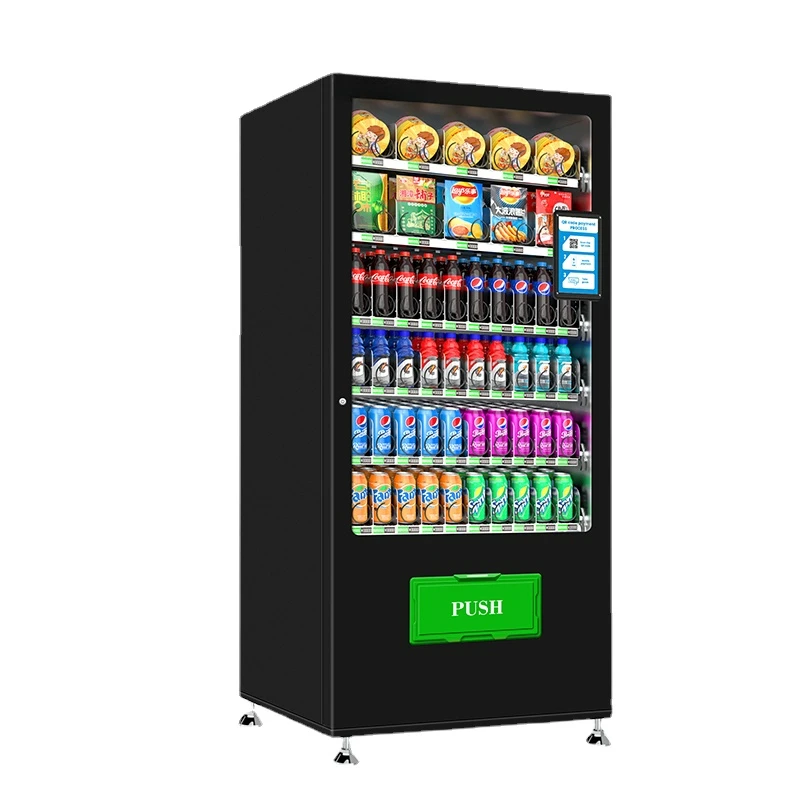 Vending Machine Small Business Machine Ideas Slim Cashless Vending Machine with QR Code for Southeast Asia