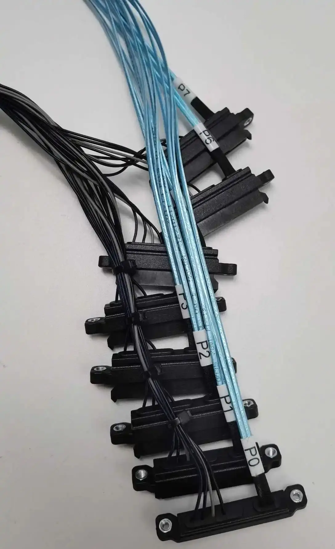 NEW FOR MOLEX 12G Mini SAS CABLE 2 SFF-8643 to 8 SAS SATA 8482 HDD Server Raid Data Cable 00KF472