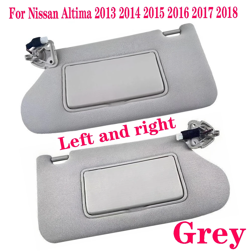 

For Nissan Altima 2013 2014 2015 2016 2017 2018 Car Sun Visor Grey Beige Left Right DriverPassenger Side