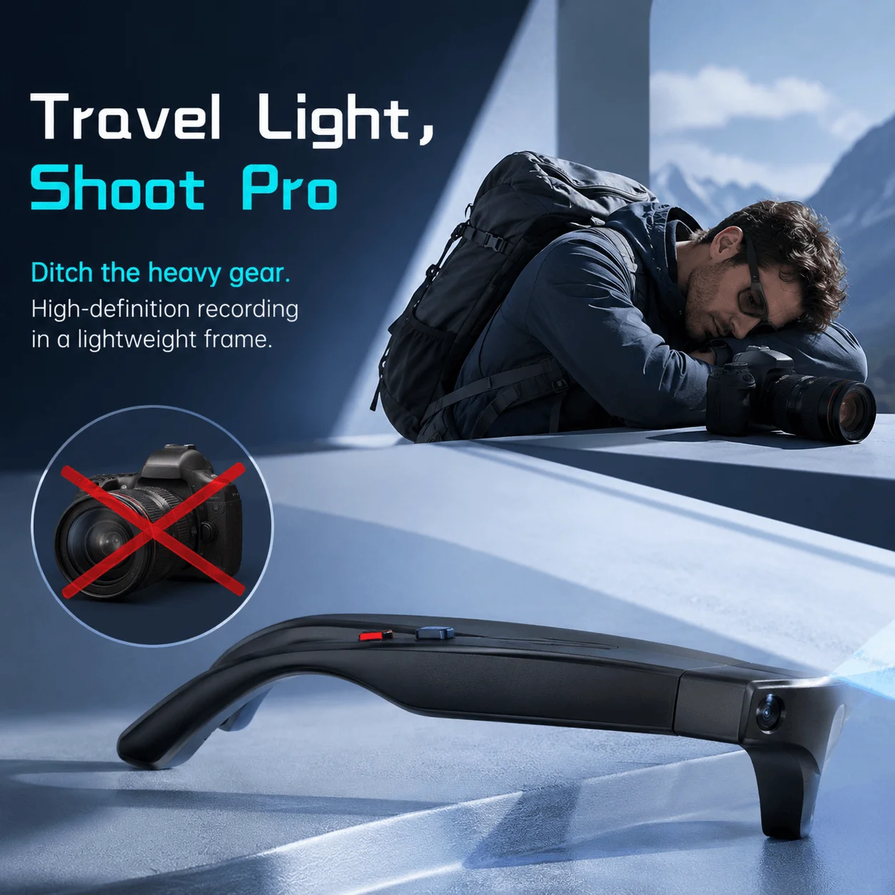Smart Bluetooth Glasses Open E - Gaming Controller recension och pris