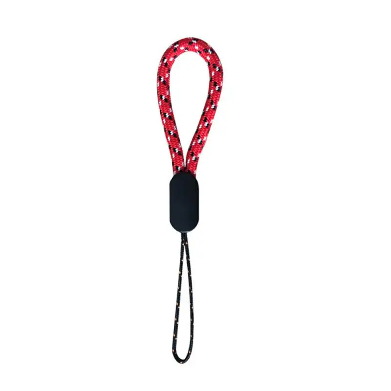 Cordón de mano para muñeca, cordón de agarre corto, correa para teléfono móvil para unidad Flash USB, llavero, soporte para tarjeta de identificación, cuerda para colgar