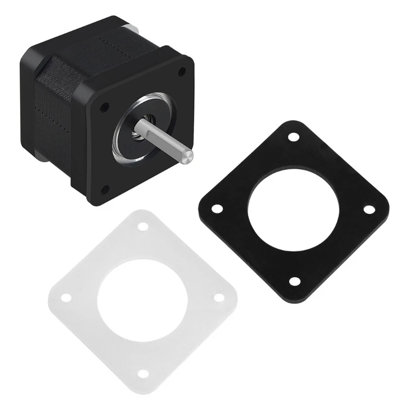 1PCS CNC machined Nema 17 Stepper Motor Damper Silicone shock absorber 42 Motor Absorber 2MM thickness For 3D Printer parts