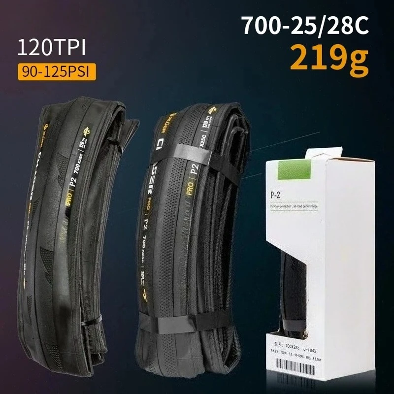 For  700x28C Folding Road Bike Tires Ultralight Low Rolling Resistance 120TPI Speed Performance