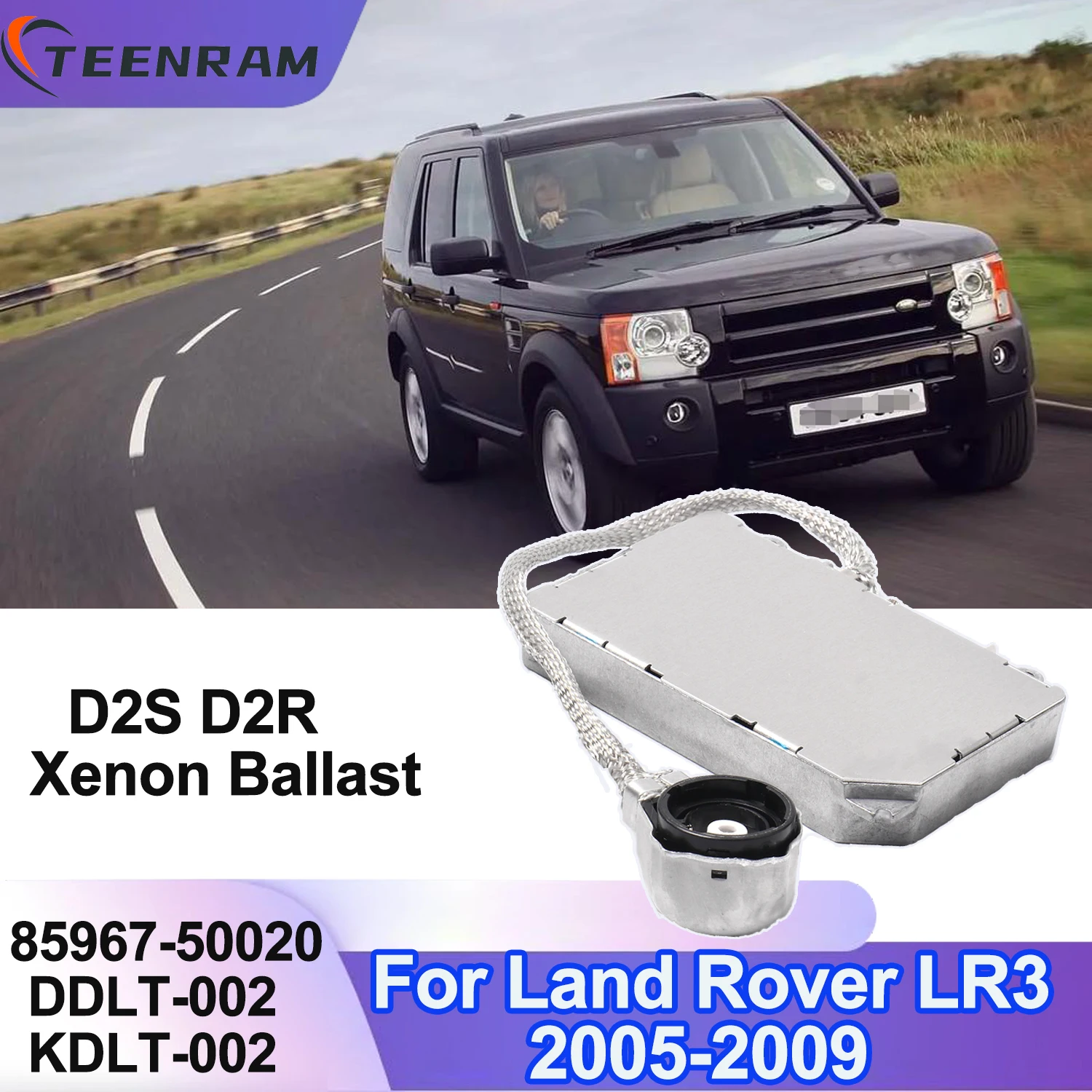 New Car HID Xenon Headlight Ballast OEM DDLT-002 /KDLT-002 /85967-50020 for Land Rover LR3 Discovery 3 2005-2009 D2S D2R