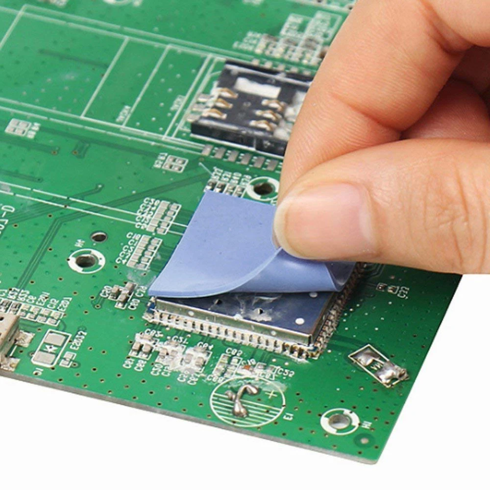 New 7.0 W/mK GPU CPU Heatsink Cooling Conductive Silicone Pad 200mm*400mm Thermal Pad high quality термопрокладка