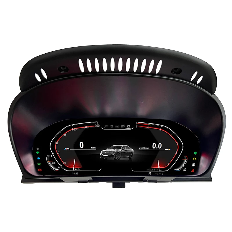 12.3 Inch LINUX System LCD Speedometer Dashboard Cluster For BMW X5 E70 2006-2013 Digital Instrument Cluster
