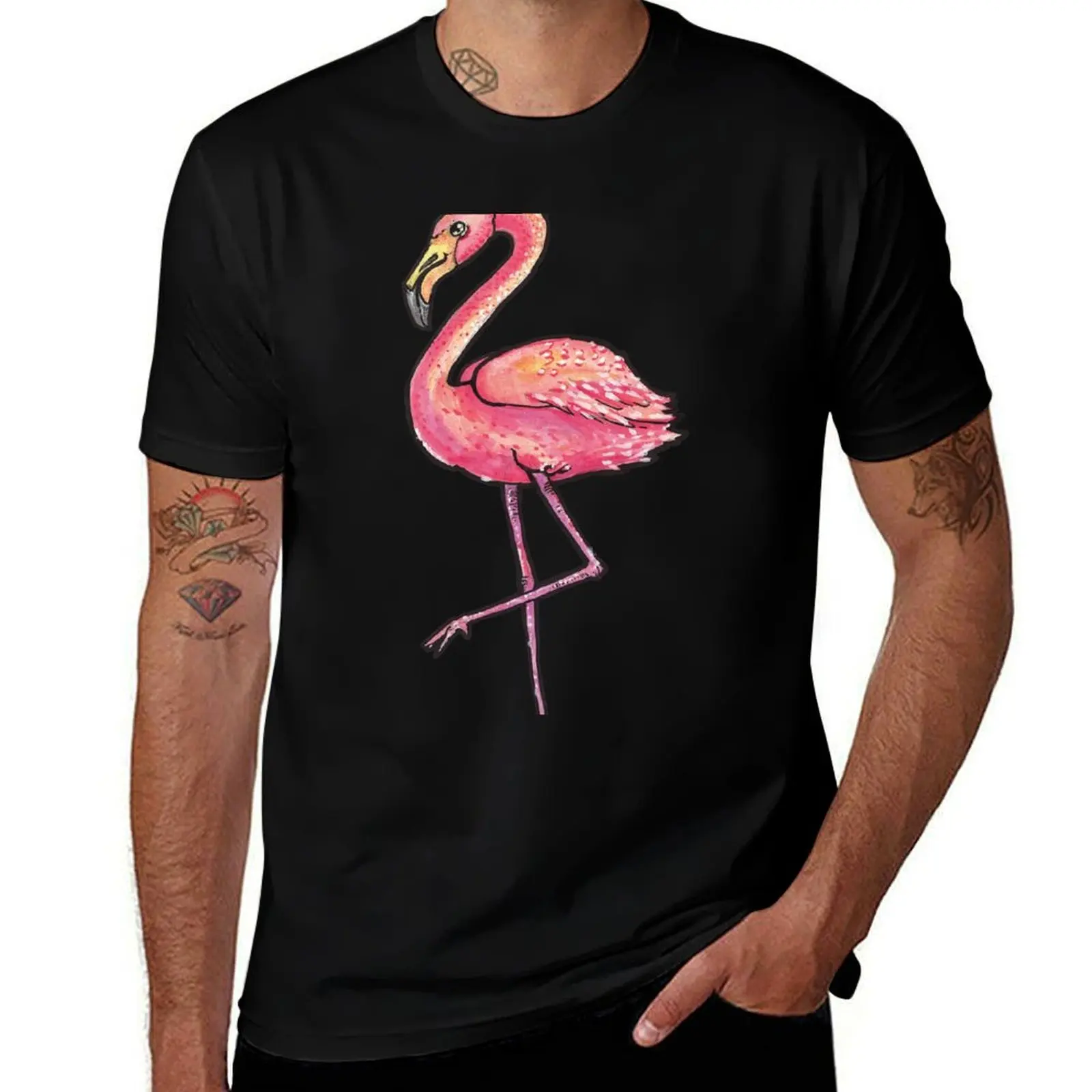 

Flamingo T-Shirt t shirts for man pack white t shirts designer man t shirts high quality luxury brand T-Shirt