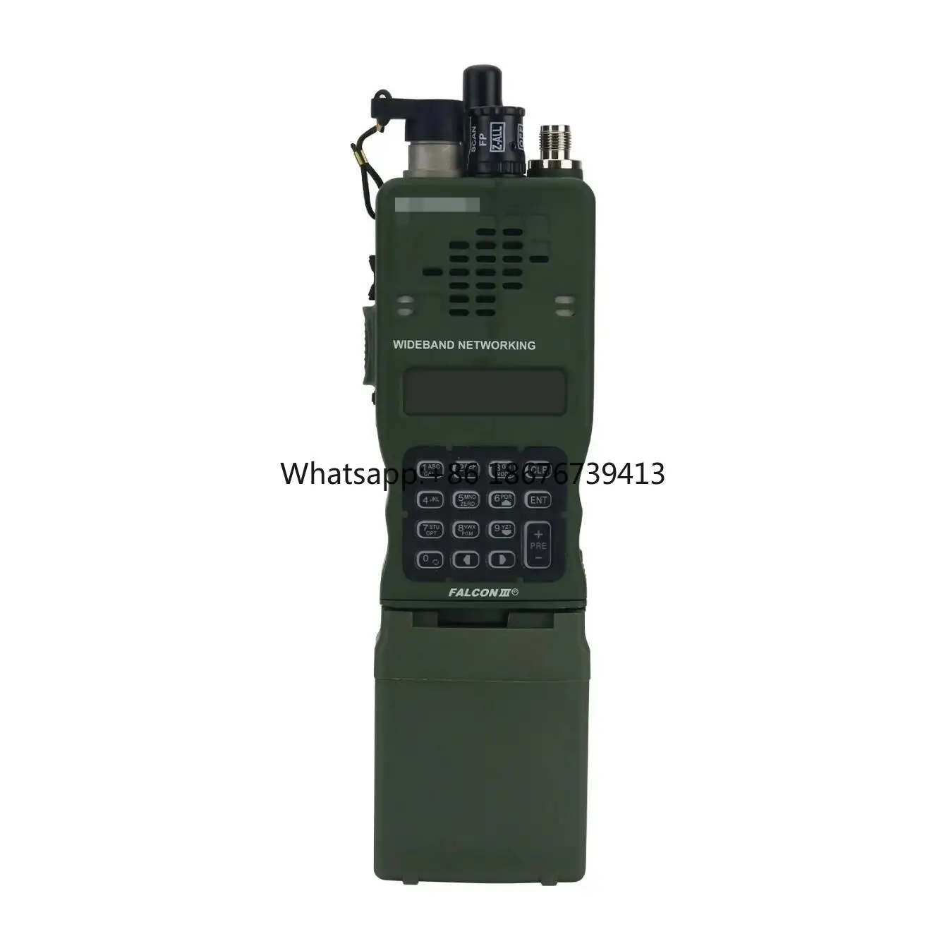TCA/PRC-152A Multifunctional Tactical Walkie-talkie GPS Version Aluminum Alloy Shell KDU Screen Splitter Standard