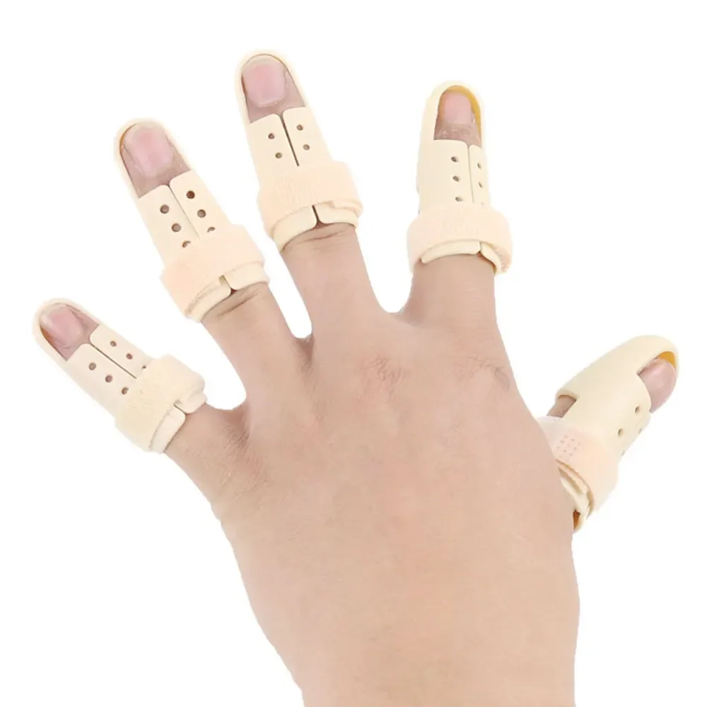 1Pc Finger Splint Brace Adjustable Finger Support Protector for Fingers Arthritis Joint Finger Injury Brace Pain Relief