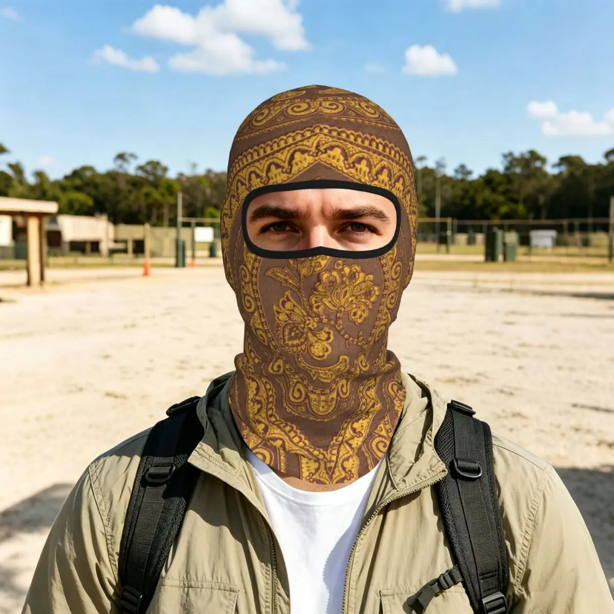 Outdoor Cool Sunscreen Motorcycle Face Mask Moto Biker Wind Cap Mask Stopper Windproof Bicycle Cycling Headgear