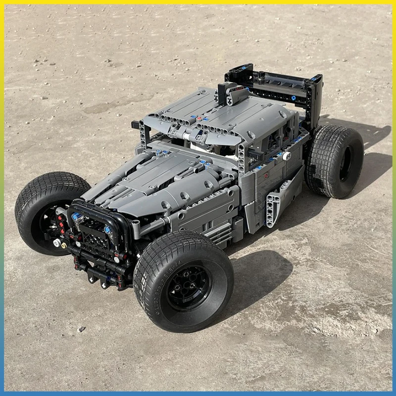 

MOC F132, большая версия, супер автомобиль, строительная сборка, инструкции, строительный блок 1658, игрушка на день рождения для взрослых, детский рождественский подарок