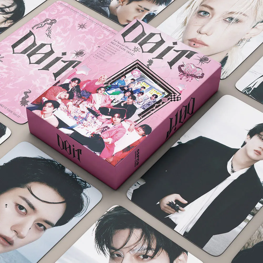 بطاقات Kpop Idol 55 SK الصغيرة 2026 DO IT Starlight Super Club Fan المفضلة بطاقات الصور الهدايا