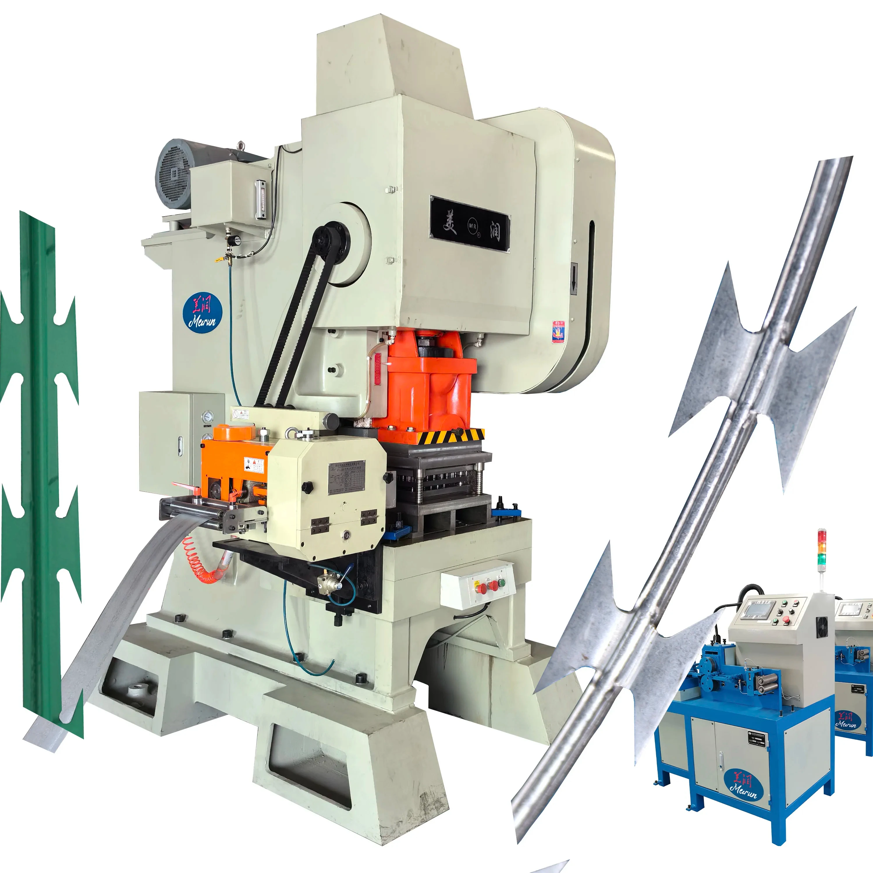 Hot Sale Automatic barbed wire machine/Automatic Razor Barbed Wire Making Machine/razor Blade Making Machine Manufacturing Equip