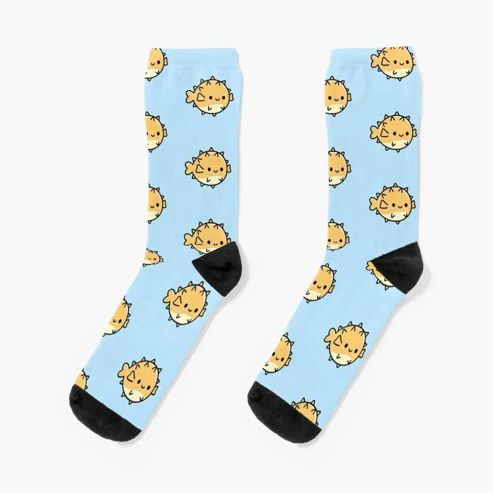 

Pufferfish Socks loose Crossfit Boy Child Socks Women's