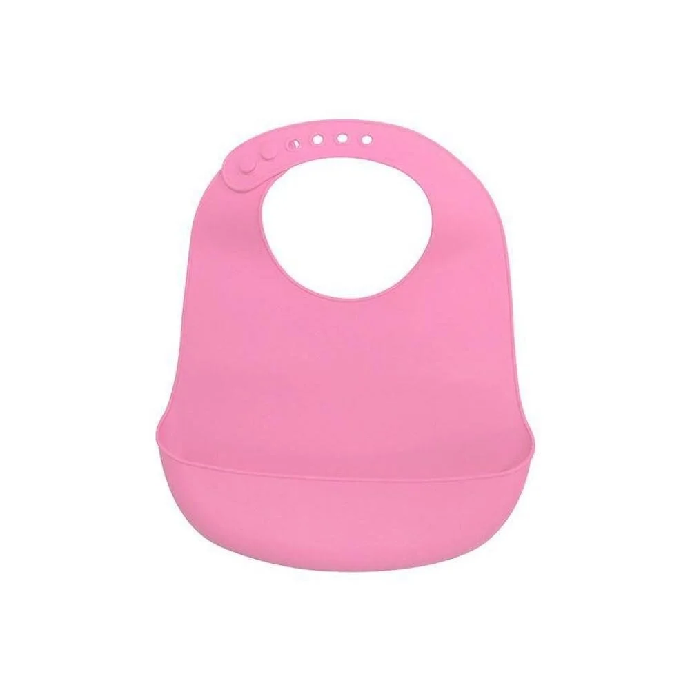 Reusable Silicone Crumbs Cata Bibs for Pink Baby UnyHome.