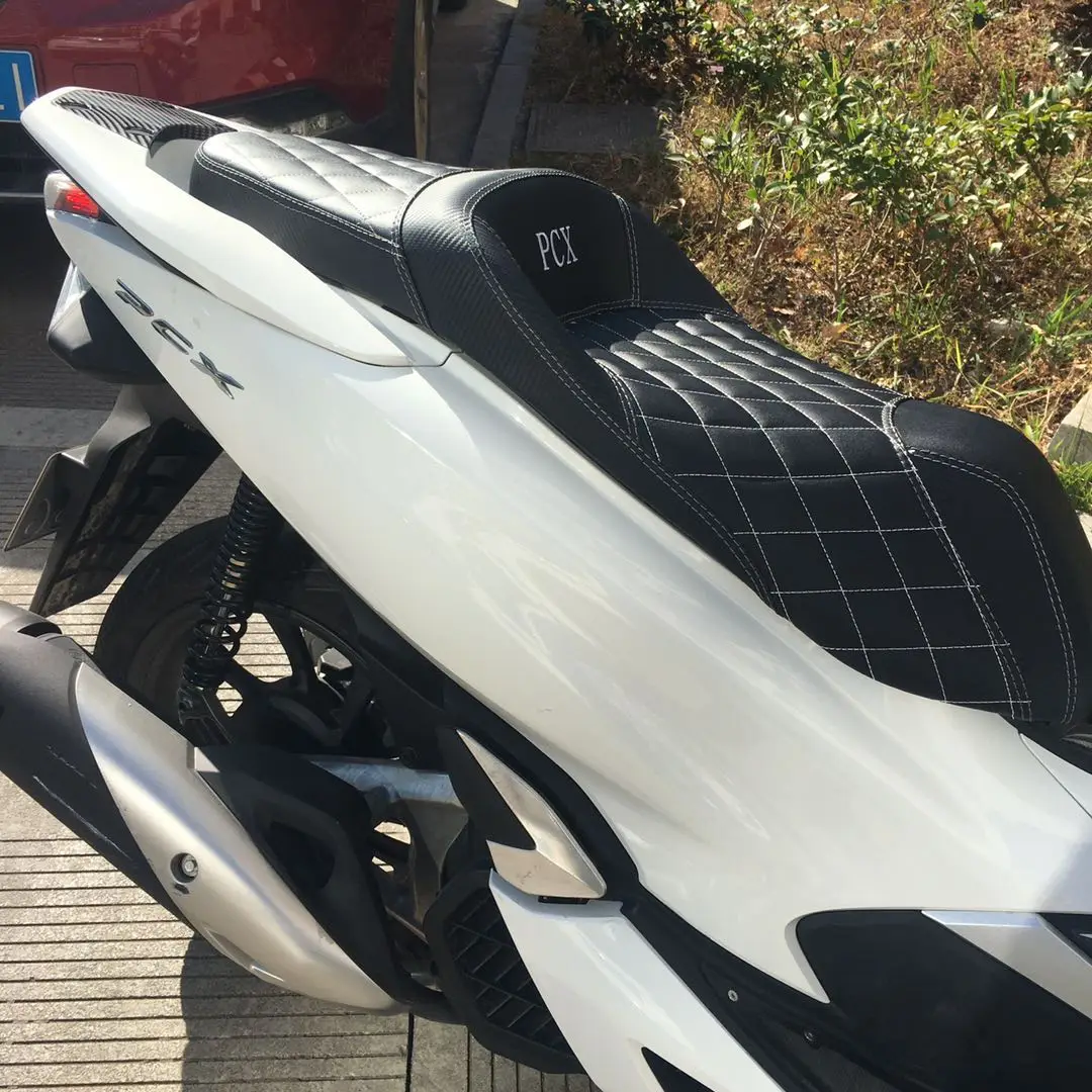 Modified motorcycle comfortable PCX125 PCX150 PCX160 pcx seat seats cushion pad with backrest PCX logo for Honda PCX 2018- 2025