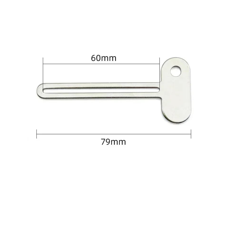 5Pcs Stainless Steel Toothpaste Tube Squeezers Metal Key Toothpaste Squeezers For Bathroom Hair Dye Cosmetic Tubes Squeezer