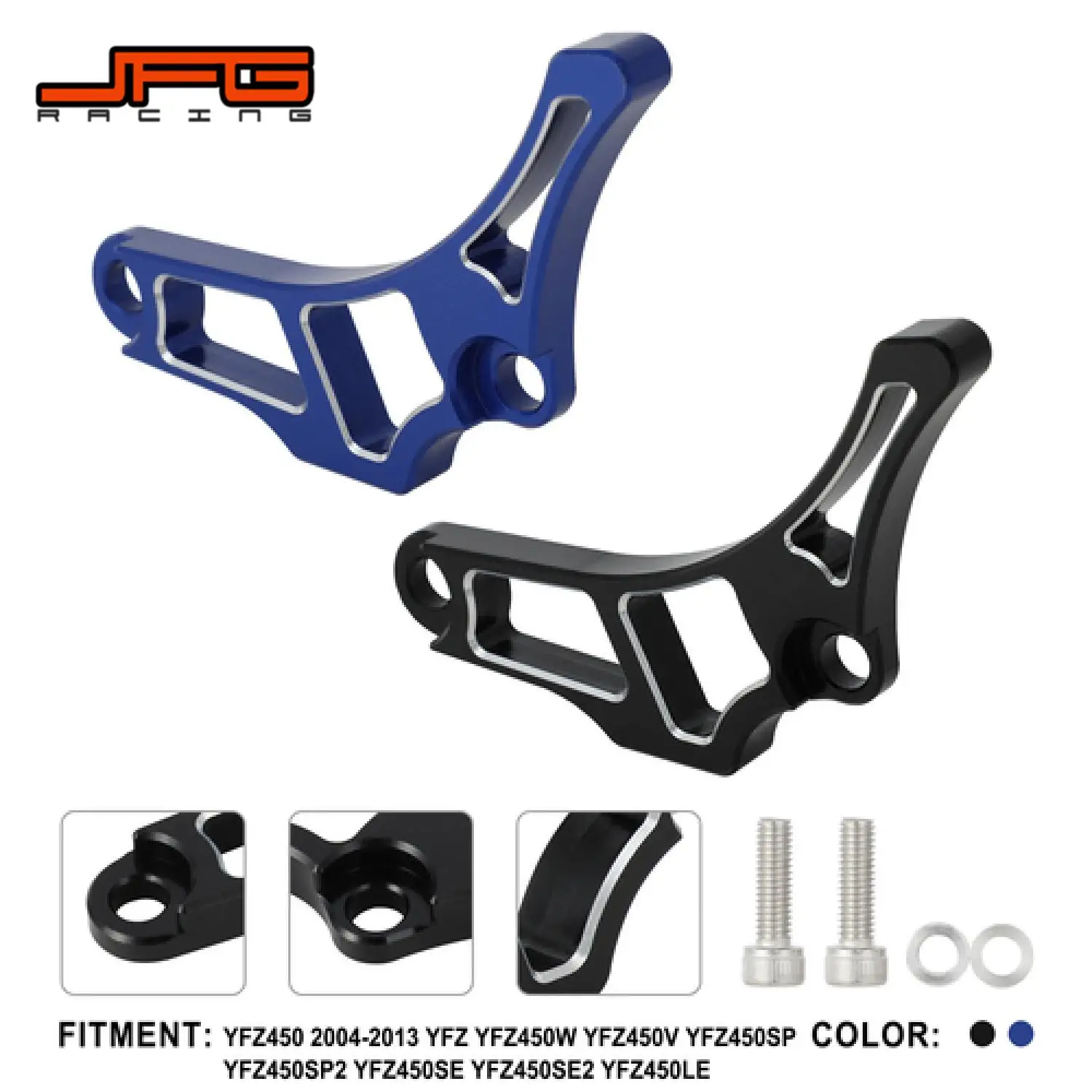 

Защита двигателя AVT, алюминий с ЧПУ для Yamaha YFZ450 2004-2013 YFZ450W V SP SP2 SE SE2 LE, аксессуары для мотоциклов