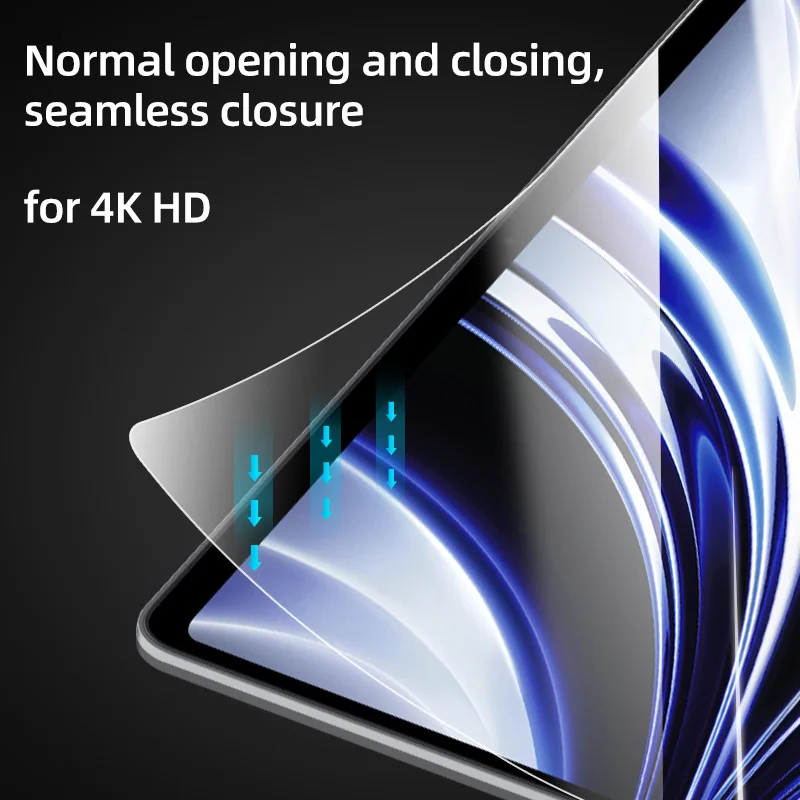 High-definition transparent screen protector for Macbook M5 Air 13-inch laptops, anti-blue light and scratch-resistant, A3449