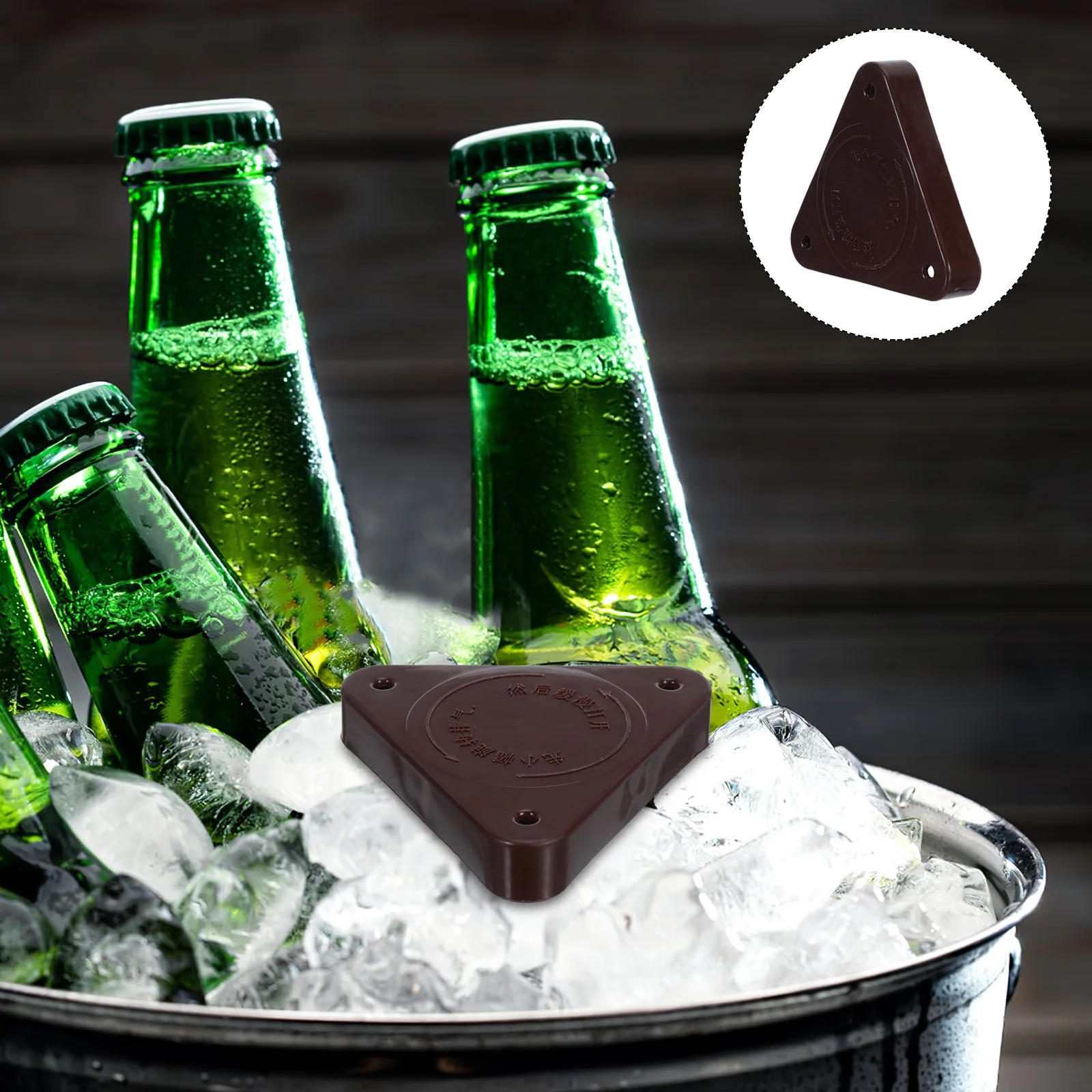 

10pcs Beer Bottle Opener Compact Plastic Cap Remover Tool Portable Non-Slip Grip For Home Bar Outdoor Events Multipurpose Manual