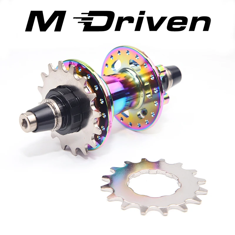 M Driven BMX Racing Nabe 36 Löcher Scheibenbremse 6 Zahnräder 120 Klicks 3/8 X 110mm BMX Naben BMX Naben BMX Hinterradnabe – Detail 17