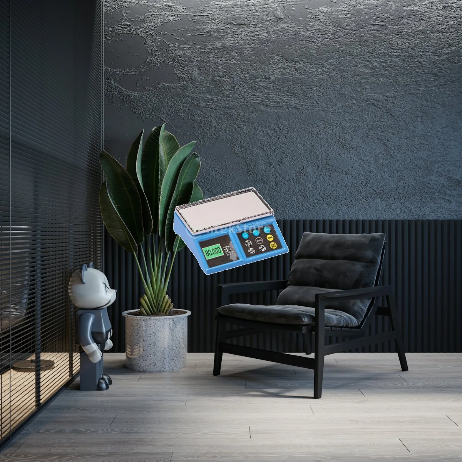 

Dollhouse Mini Electronic Scale Alloy 1 12 Digital Model Kitchen Prop Toy Decoration for Mini Furniture