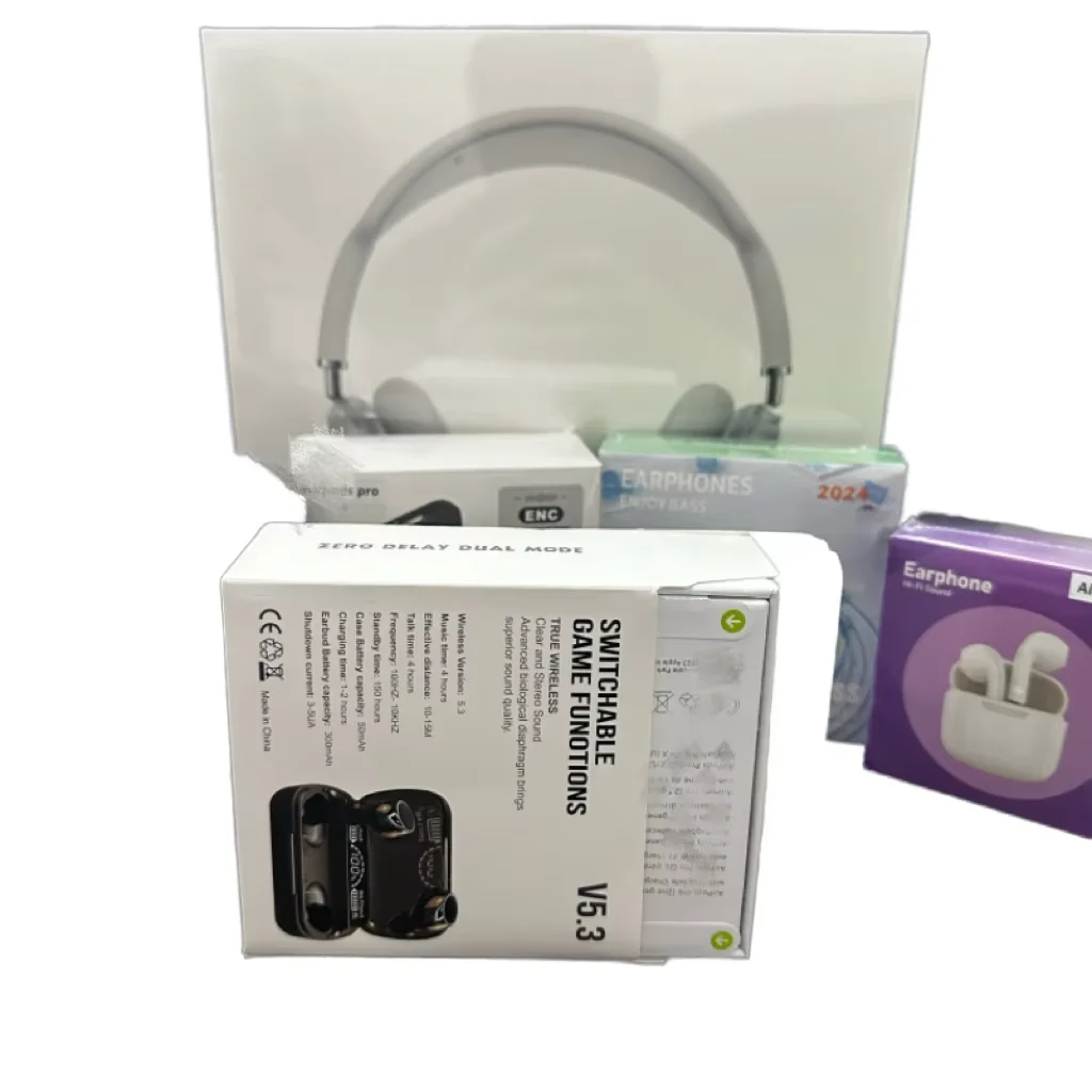 Hot sell 2025 MAX 2 Air USB-C Max Wireless Headphones with ANC Noise Cancelling LED Battery Indicator Real Serial Numbers