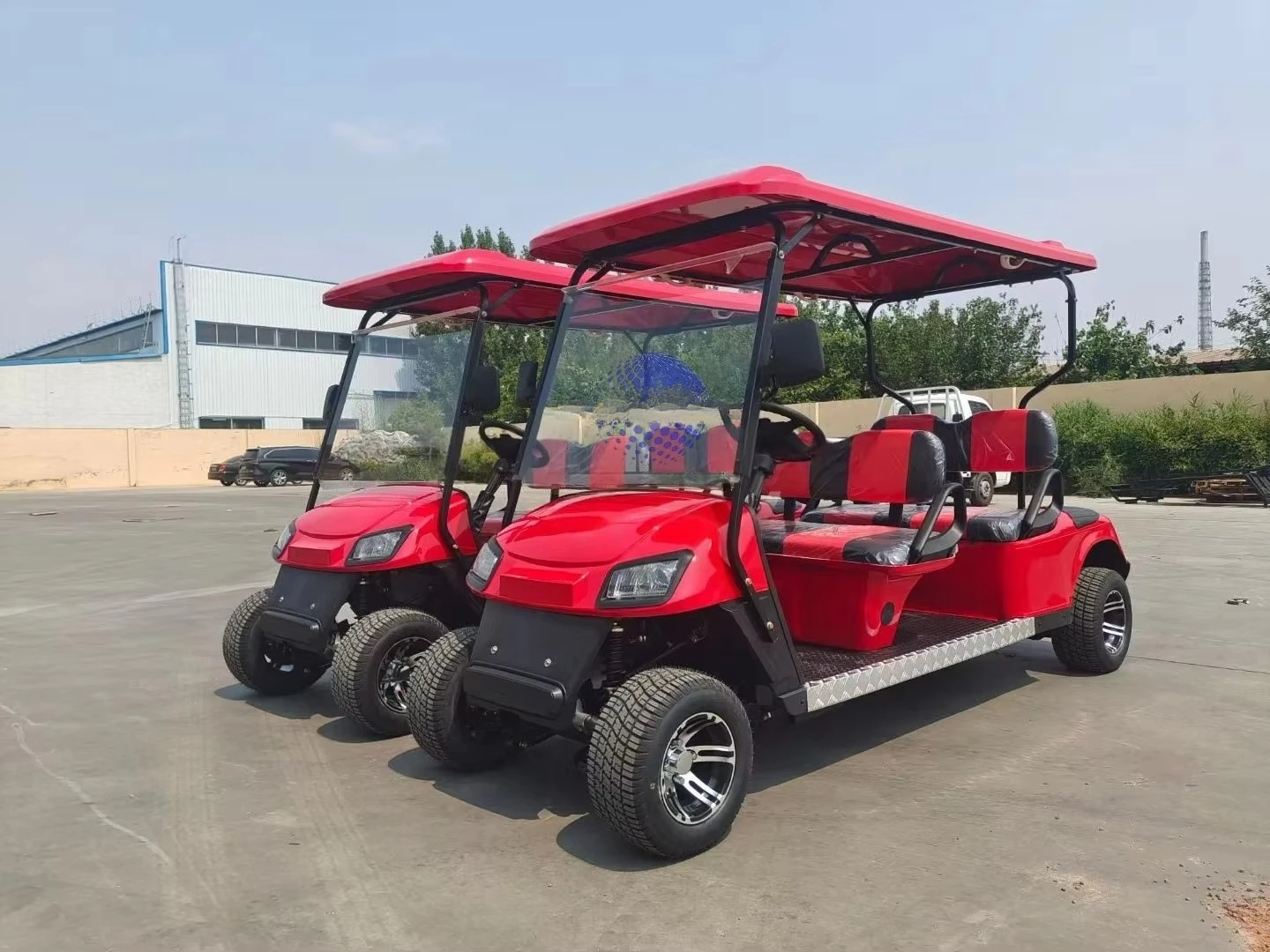 Rs Golf Cart Six Seater High Quality Golf Cart Custom Motor Acid Battery
