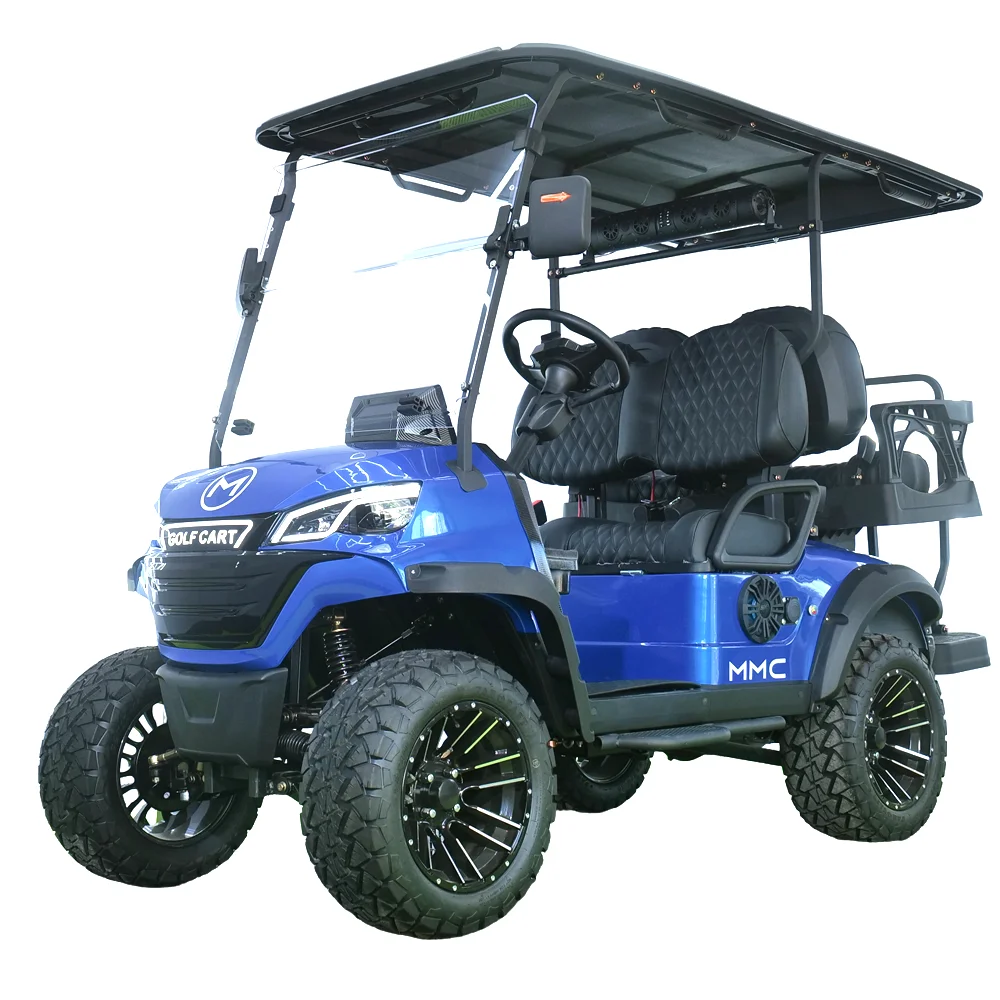 2025 New Launch 4WD 4*4 4 Seat Brand New Beach Off-Road Hunting Golf Cart 4*4 4 Seat Practical Off-Road Golf Cart