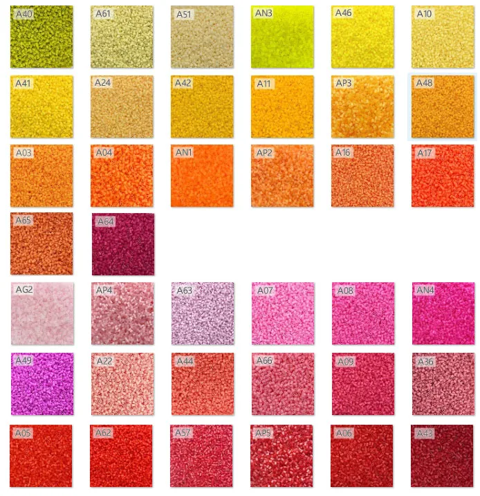 1000PCS/bag 2.6mm Mini Beads Yellow Pink Red Colors Pixel Art Fuse Beads for Kids Gift Hama Beads Diy Puzzles Iron Beads